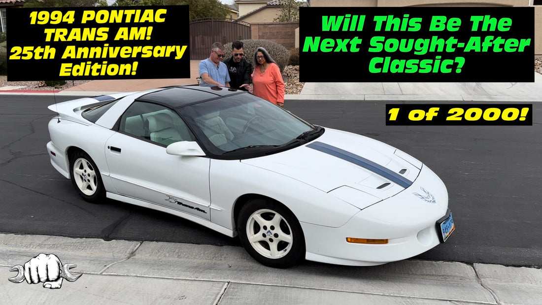 The Next Sought After Classic! 1994 Pontiac Trans Am Anniversary Edition!